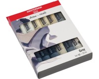 Amsterdam peinture acylique tube de 20 ml, étui de 12 pièces, gris