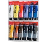 Amsterdam acrylverf tube van 20 ml, etui van 12 stuks, stedelijk landschap