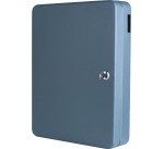 Armoire à clés, pour 140 porte-clés, ft 8 x 28 x 37 cm, gris foncé