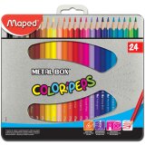 Maped crayon de couleur triangulaire Color'Peps 24 crayons