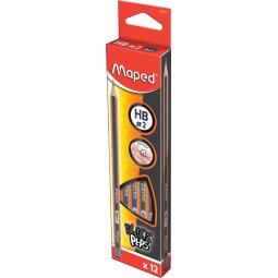 Maped potlood Black'Peps HB, zonder gum