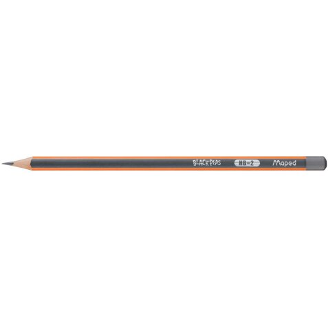 Maped crayon Black'Peps, HB, sans gomme