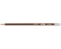 De_crayon av. gomme hb black peps