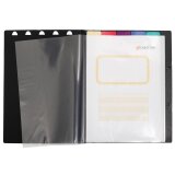 "Exactive Exaview PP Display Book, A4, 30 pockets" - Black