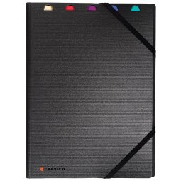 "Exactive Exaview PP Display Book, A4, 30 pockets" - Black