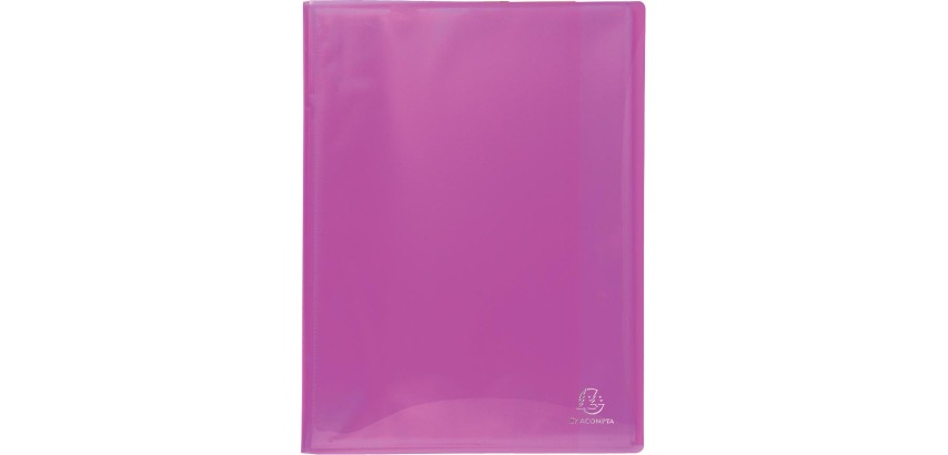 Exacompta Iderama PP Display Book, 30 Pockets, A4 - Assorted colours