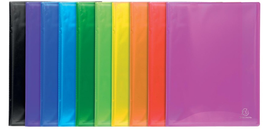 IDERAMA® PP Showalbum halfharde PP - 40 tassen - 80 zichten - A4