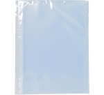 Gekörnte repositionierbare Ersatzhüllen für Sichtmappen mit Ringen, Packung mit 10 Stück - Transluzent