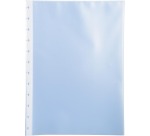 Gekörnte repositionierbare Ersatzhüllen für Sichtmappen mit Ringen, Packung mit 10 Stück - Transluzent