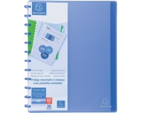 Sichtmappe aus PP 800µ, 30 herausnehmbare Hüllen, 24x32cm für DIN A4