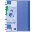 Protège-documents à anneaux et pochettes détachables 60 vues - A4