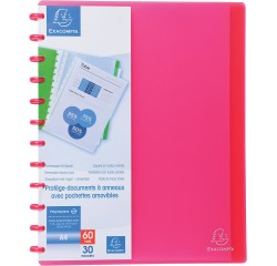 Display bk PP Removable 30 Pkt trans Blu