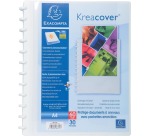 Sichtmappe aus PP 800µ, 60 herausnehmbare Hüllen, 24x32cm für DIN A4 - Weiß