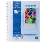 Sichtmappe aus PP 800µ, 60 herausnehmbare Hüllen, 24x32cm für DIN A4 - Weiß