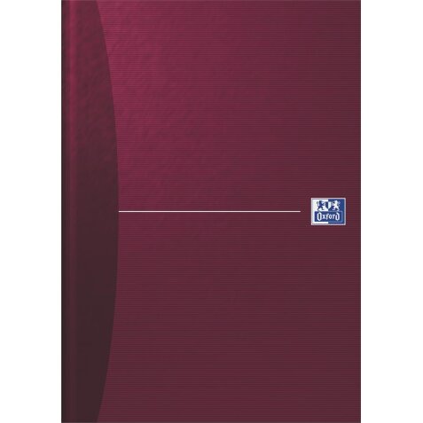 Oxford Office Essentials cahier, couverture rigide, 192 pages, ft A4, quadrillé 5 mm, couleurs assorties