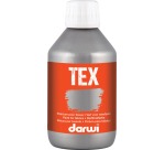 Darwi Textilfarbe Tex, 250 ml, Silber