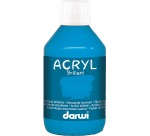 Darwi glänzende Acrylfarbe, Flasche 250 ml, hellblau