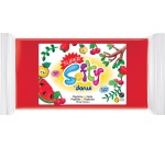 Darwi pâte à modeler Super Softy 350 g, rouge