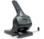 Rapesco 2-hole metal punch ALU 65 black