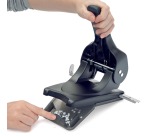 Rapesco 2-hole metal punch ALU 65 black