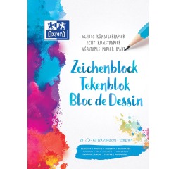 Oxford tekenblok 120 g, A3, 20 vel