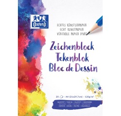 En_oxford bloc dessin 120g a4 20f