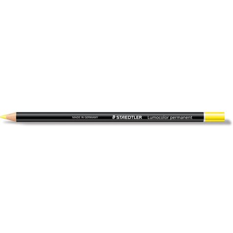 Staedtler crayon Lumocolor permanent glasochrom, jaune