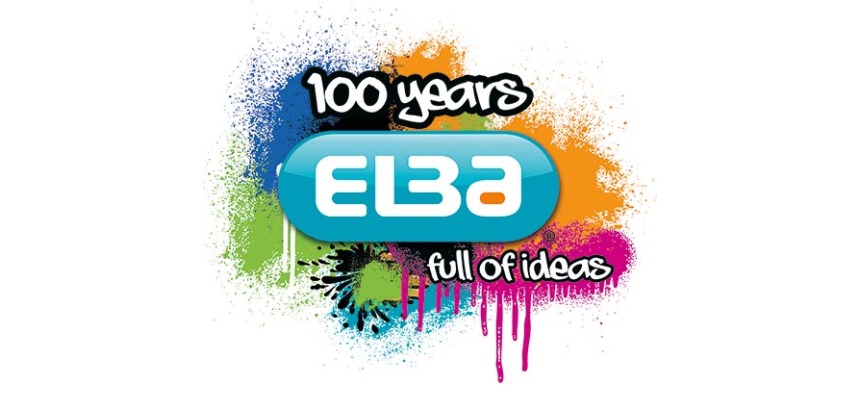 Elba Hawaï boîte de classement ,pour ft A4, dos de 4 cm, en PP, couleurs assorties