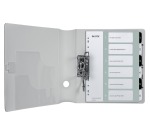 Leitz WOW printbare index, 6 tabs, zwart-wit