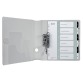 Leitz WOW printbare index, 6 tabs, zwart-wit