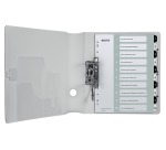 Leitz WOW printbare index, 10 tabs, zwart-wit