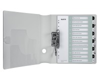 Leitz WOW intercalaires imprimables, 12 onglets, en noir et blanc