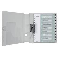 Leitz WOW intercalaires imprimables, 20 onglets, en noir et blanc