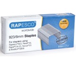 Rapesco galvanized staples 923/6 mm (type 23), box of 1000 staples