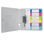 Dividers A4+ polypropylene Esselte WOW 6 multicolored tabs - 1 set