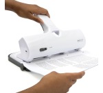 Rapesco perforateur ALU 40 Grand Capacité 4 trous, blanc