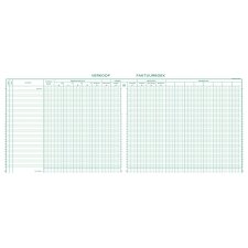 Exacompta register verkoop, ft 27 x 32 cm, Nederlandstalig