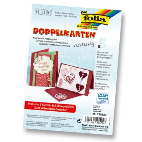 Kit de cartes pliantes, 105 x 150 mm