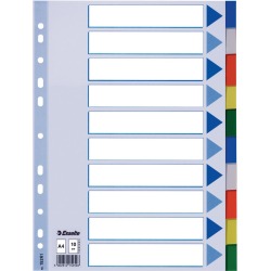 Esselte intercalaires 10 onglets