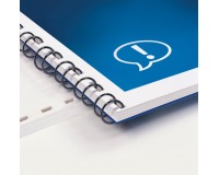 Peigne à relier métal WireBind, A4, 21 boucles, 14 mm