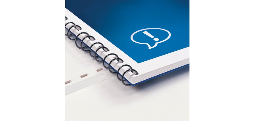 WireBind Metal Binding Combs, A4, 21 Loops, 14 mm