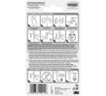 Command middelgrote draadhaken, blister met 2 haken en 4 strips