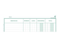 Stitching Inventory Book with ID Sheet NL Text 80 pages