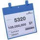 Durable documenthouder ft A4, met sluitriemen, horizontaal, pak van 50 stuks
