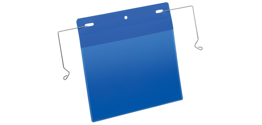 Durable pochette ft A5, avec fil de suspension, horizontal, paquet de 50 pièces