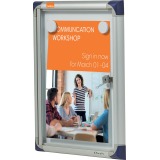 Nobo vitrine vitrine intérieure, pour 1 x ft A4 (ft 28 x 37 x 2,2 cm)