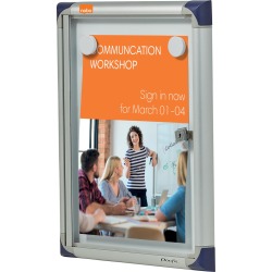 Nobo Vitrine binnenvitrine, voor 1 x ft A4 (ft 28 x 37 x 2,2 cm)