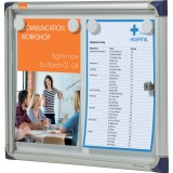 Nobo Vitrine binnenvitrine, voor 2 x ft A4 (ft 51 x 37 x 2,2 cm)