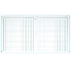  Piqûre Recettes - Dépences folioté - 80 pages - Texte NL