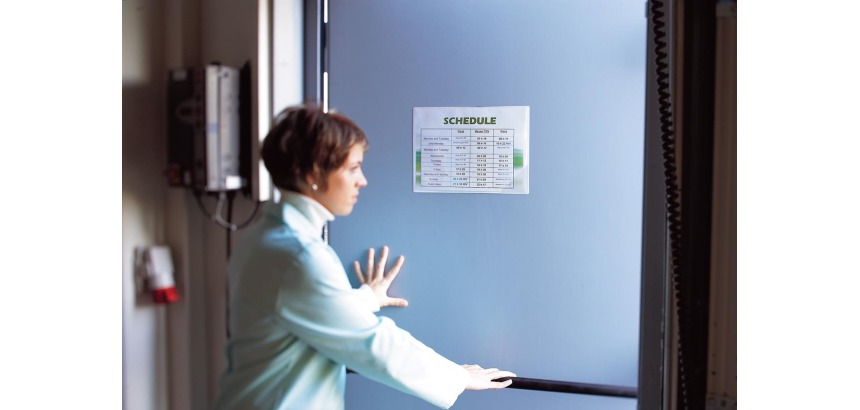 Tarifold pocket with magnetic back for white A3 size